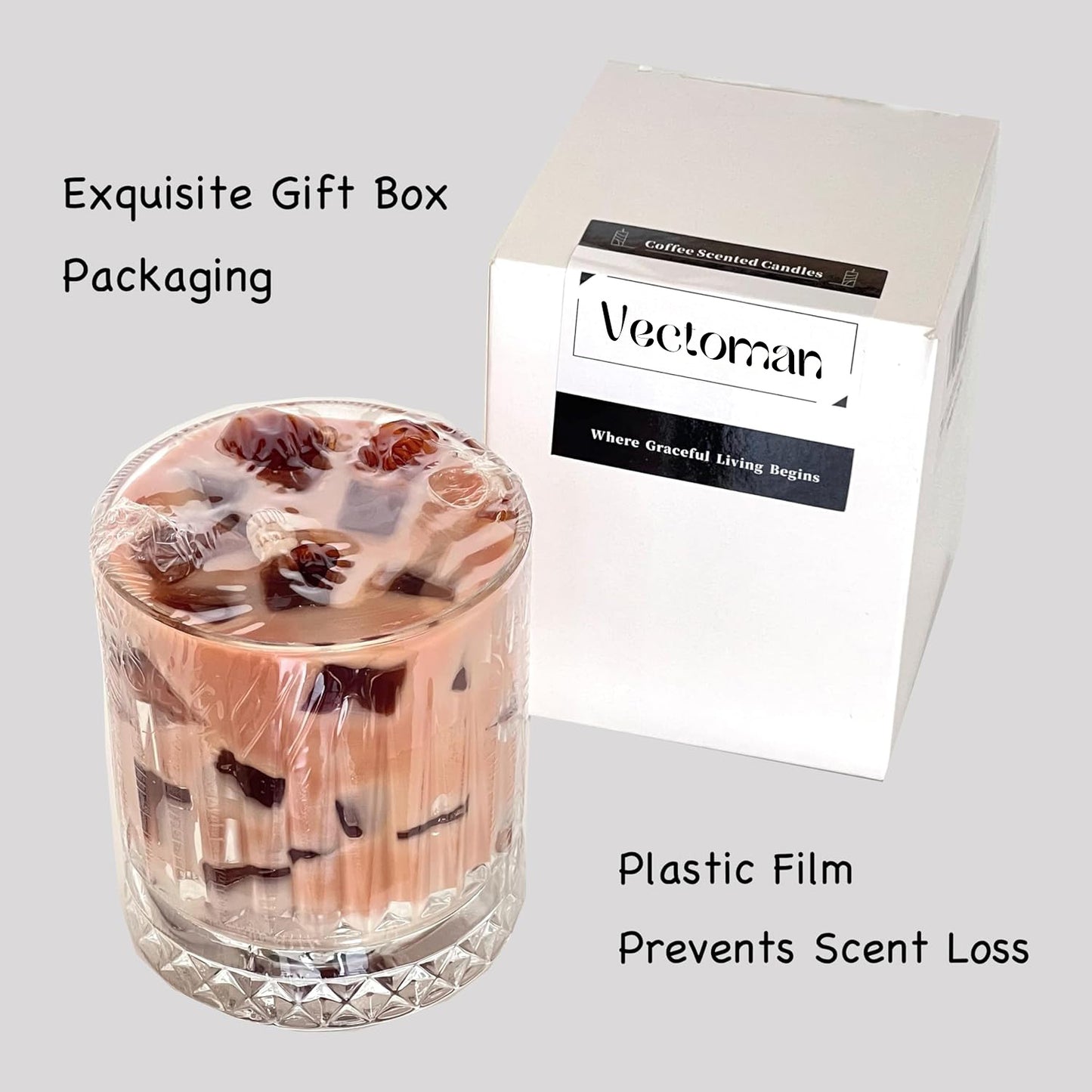 Coffee-Shaped Scented Candle Making Kit - Multiple Scents🎁