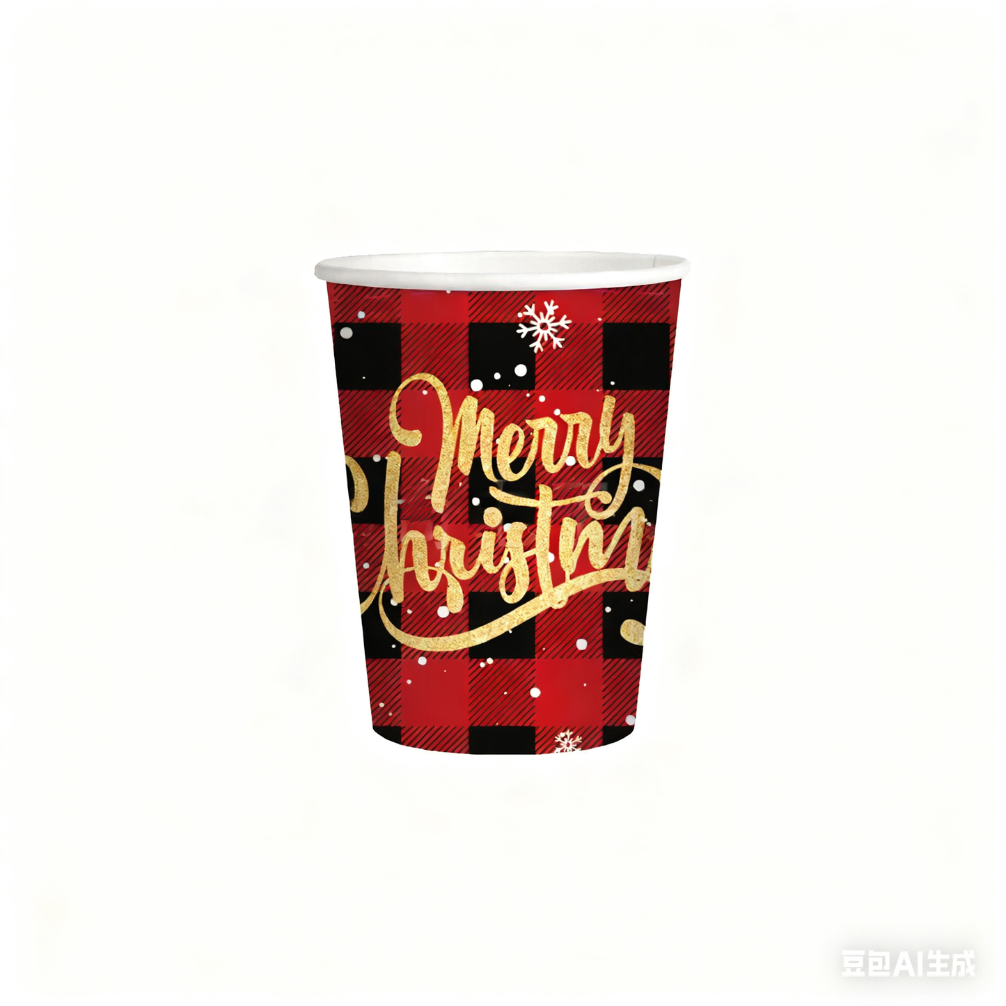 Christmas disposable tableware set: Spend less time cleaning, and more time celebrating.