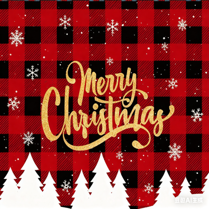 Christmas disposable tableware set: Spend less time cleaning, and more time celebrating.